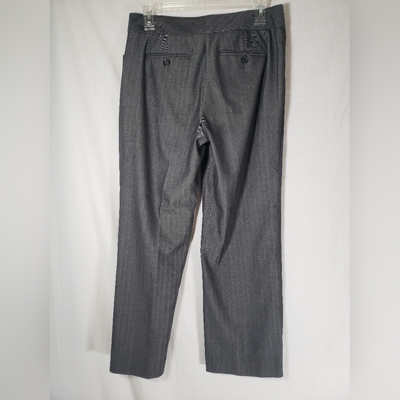 Alfani Gray Petite Trouser Pants Sz 6P - Picture 9 of 12